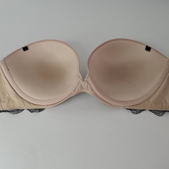 Victoria's Secret Very Sexy Multi-Way Padded Push Up Underwire Lace Bra 32D - Picture 7 of 10